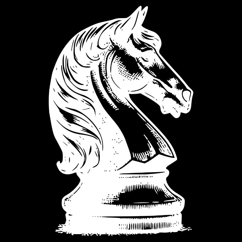 Échiquier avec pièces d’échecs, roi et pions