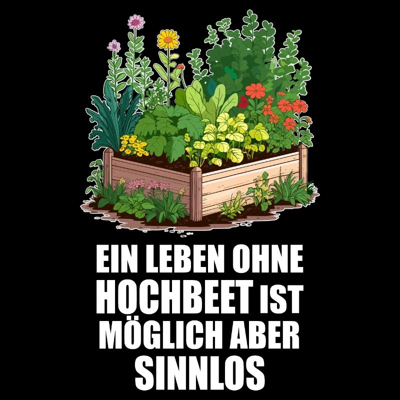 Hobbygärtner, Hochbeet, Garten, Pflanzen, Gemüse