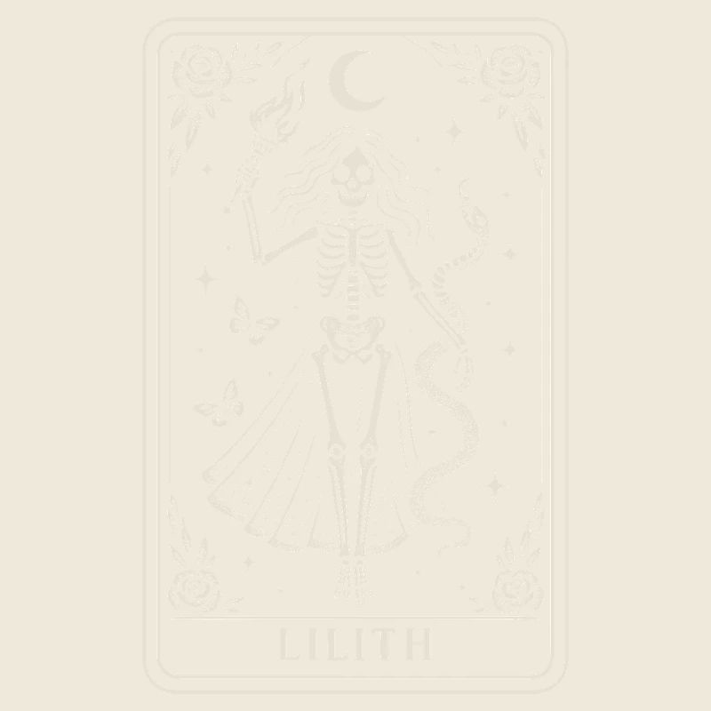 Lilith Squelette Déesse Clair de Lune