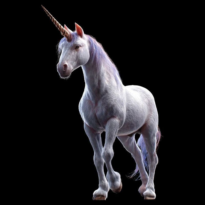 Einhorn Pony Reiterin Pferde Reiten Einhörner