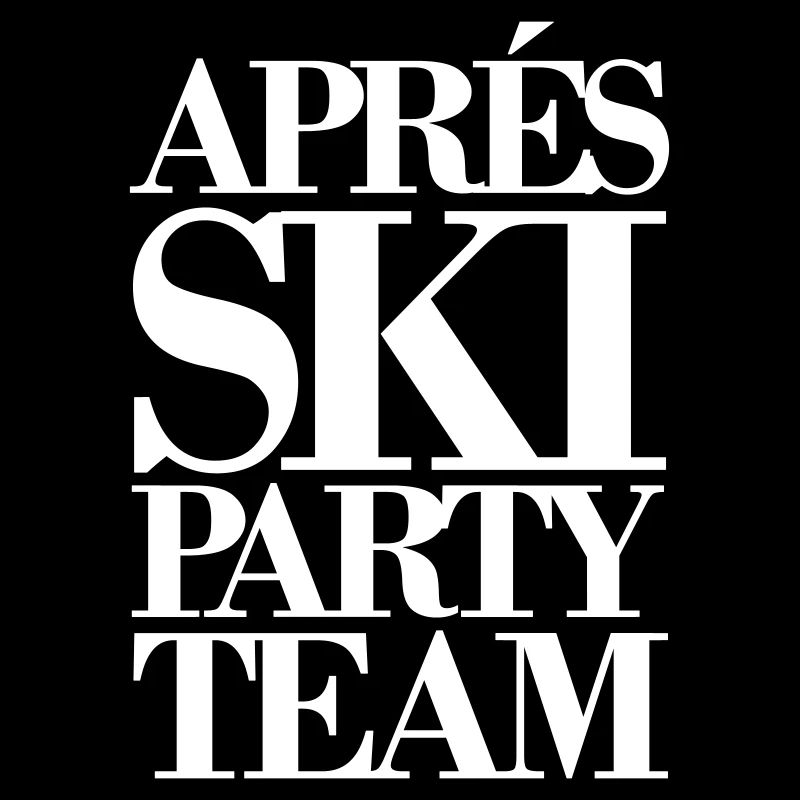 Équipe de la fête d’après-ski