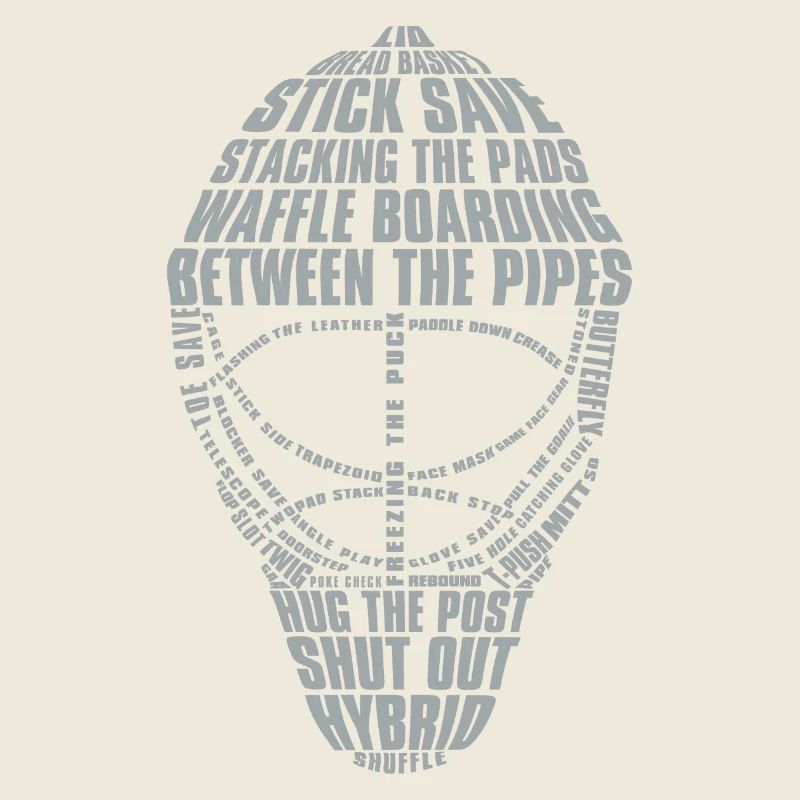 Masque de gardien de but (conception de couleur