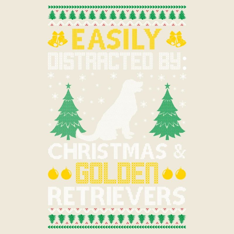 Facilement distrait Golden By Retriever Pull moche