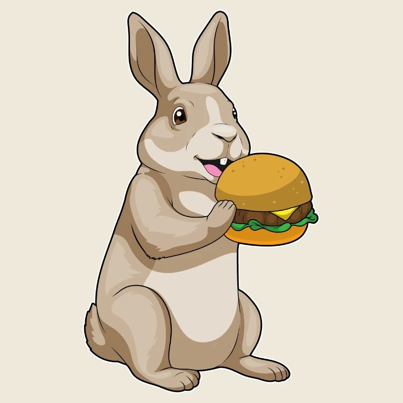Bunny Cheeseburger