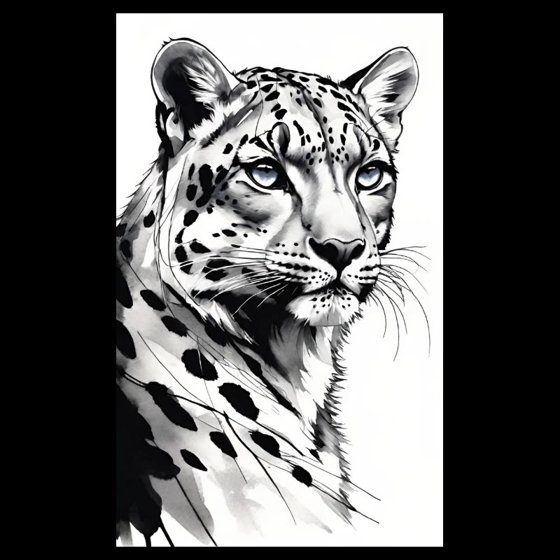 Schneeleopard | Leopard | Raubtier