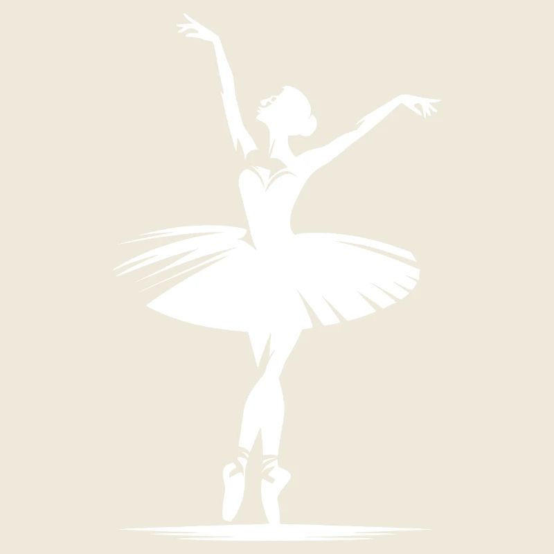 Dancer with elegance and classical dance pose