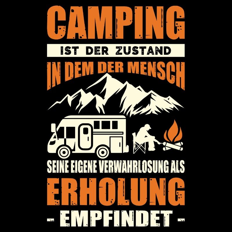 Camping Spruch Camper Lustig Wohnmobil Wohnwagen 