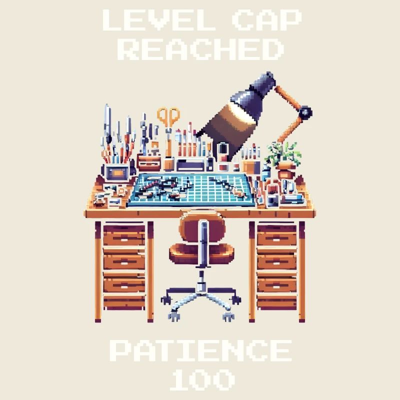 Level cap reached: Patience 100 | Model making
