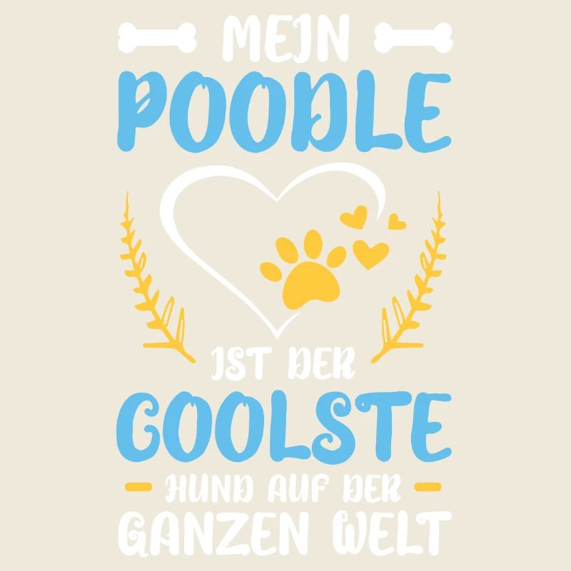 Ma couronne de cœur de caniche