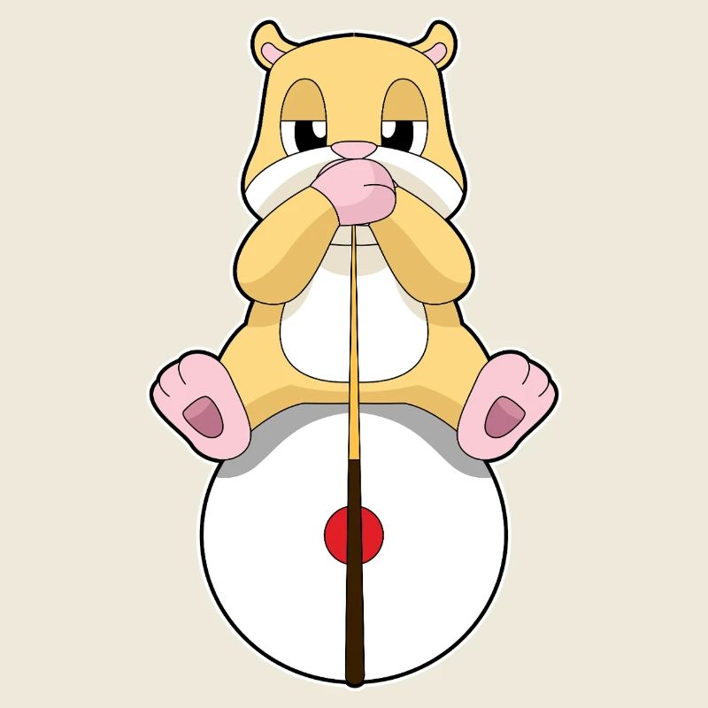 Hamster Billiard Queue Sport