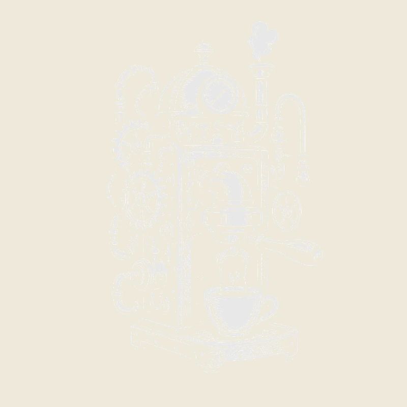 Steampunk-Espressomaschine