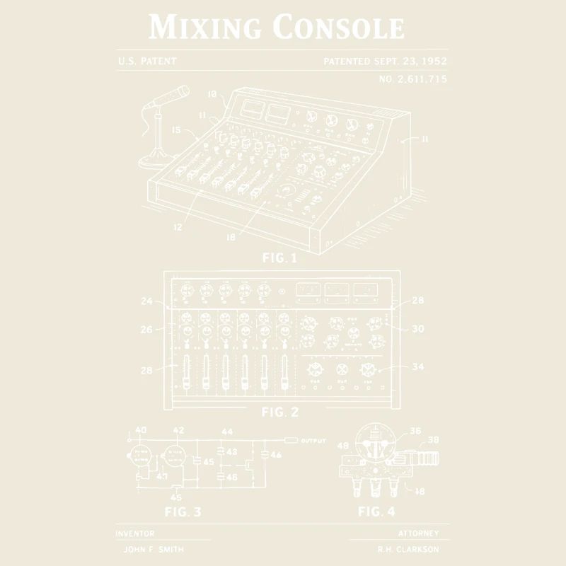 Blueprint Mixing Console