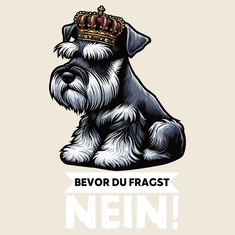 Avant que vous ne demandiez Pas de Schnauzer Géant