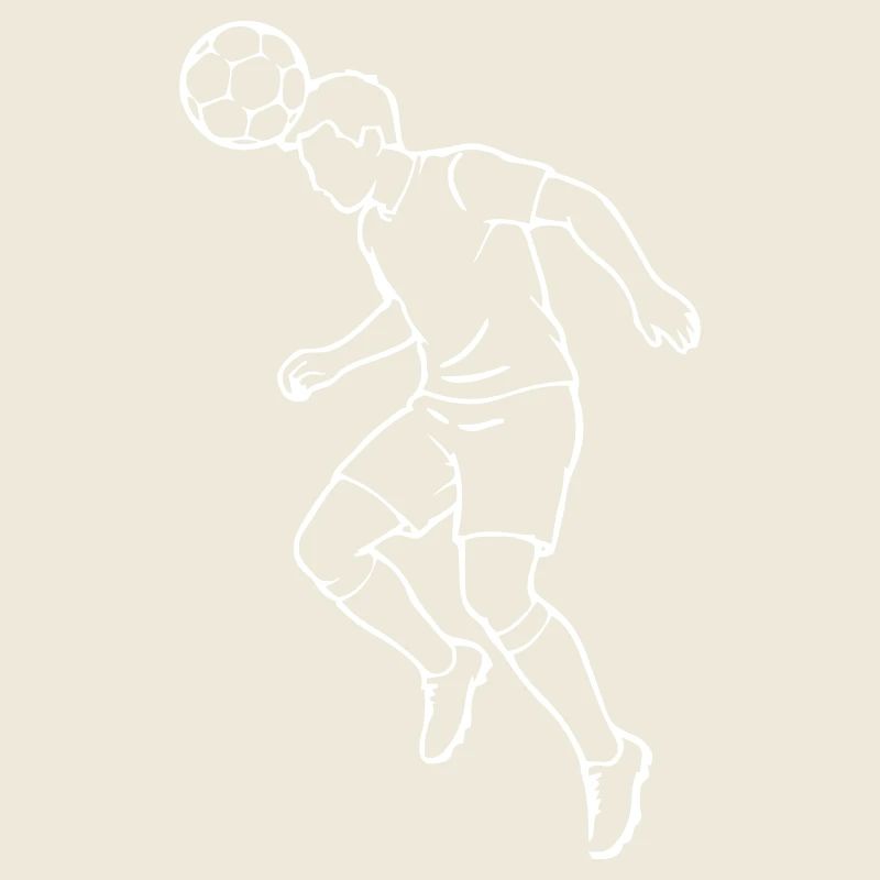 White Header Line Art — Dark Tees