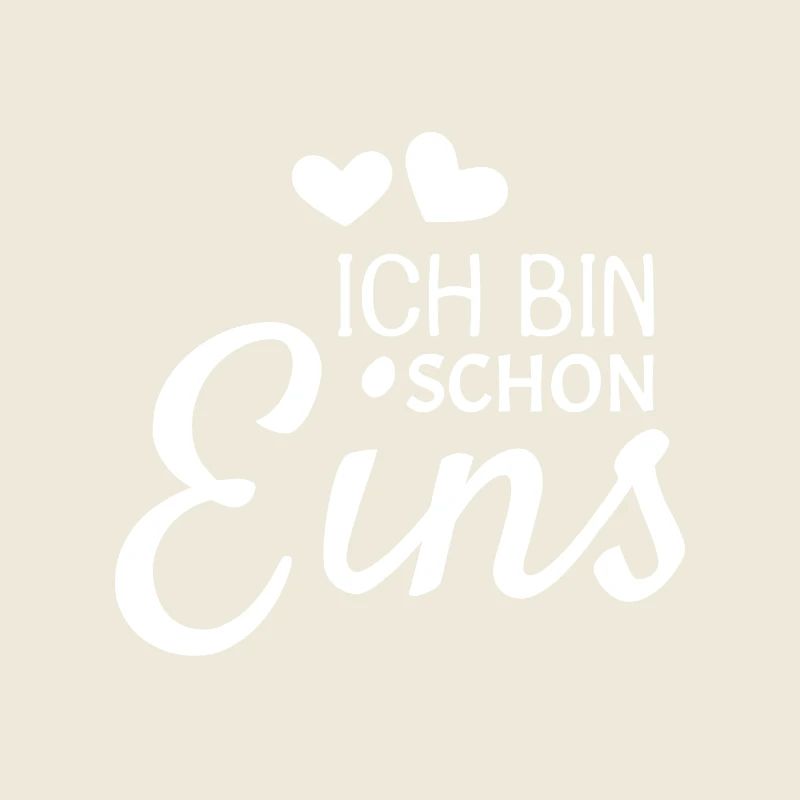 1 Geburtstag Ich bin schon Eins
