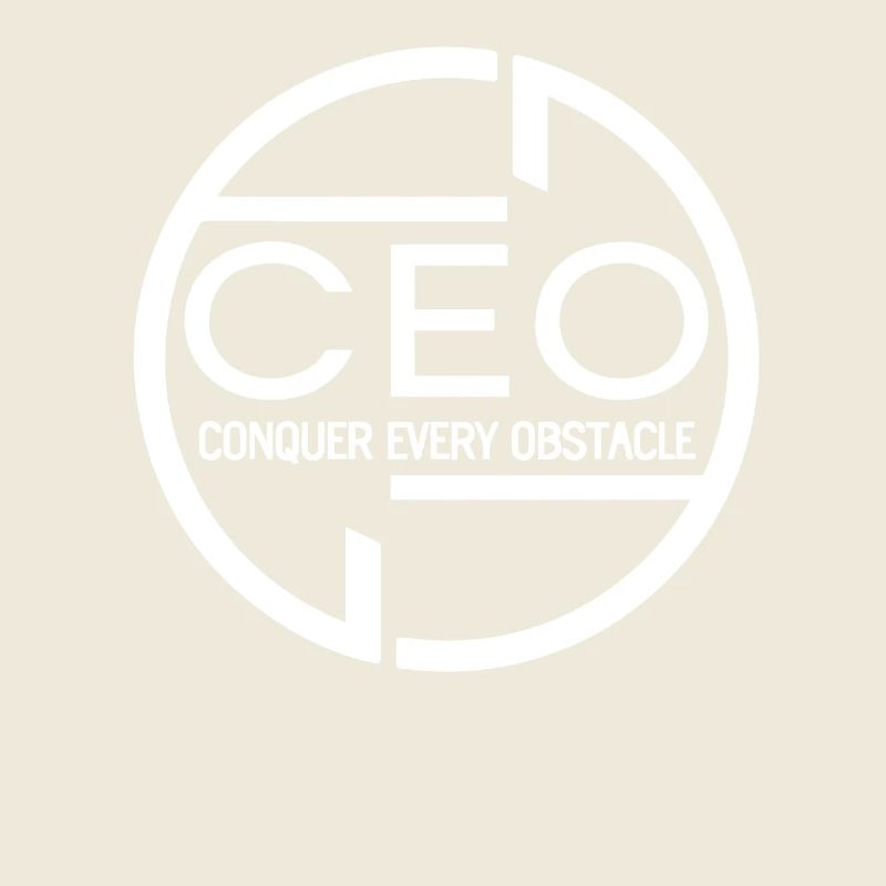 CEO Conquer Every Obstacle Motivational Circle