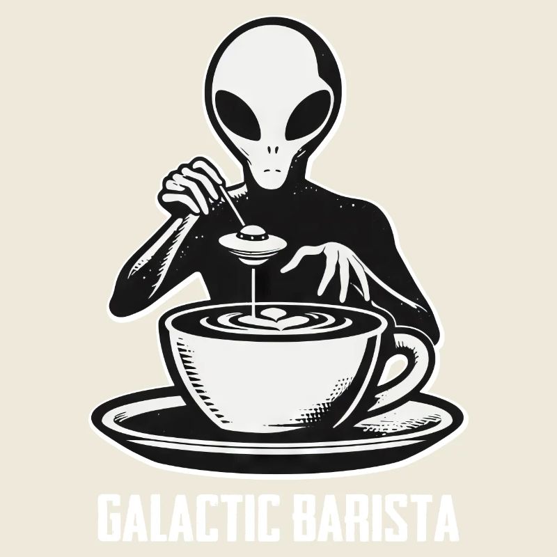 Buveur de café Maître du café galactique