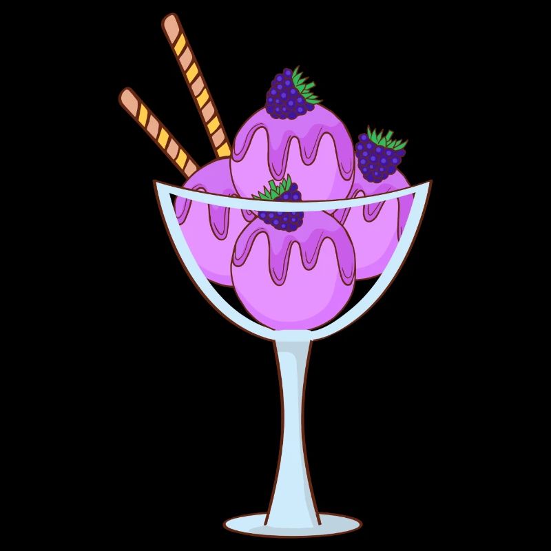 Eis Speiseeis Eiskrem Eiscreme Kugeleis Eisbecher