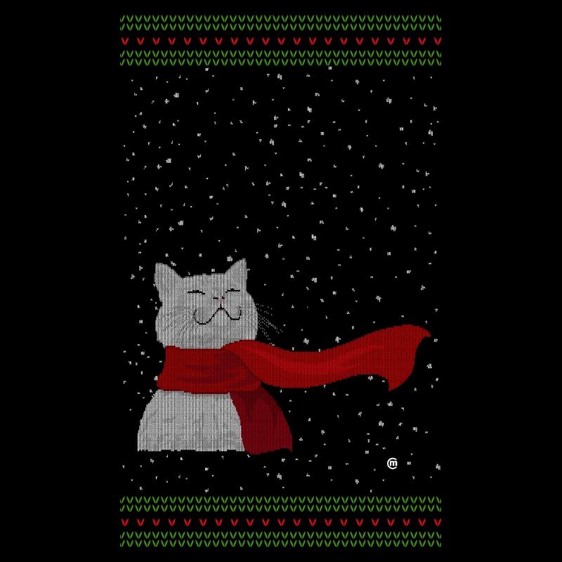 Strickkätzchen (weiß)