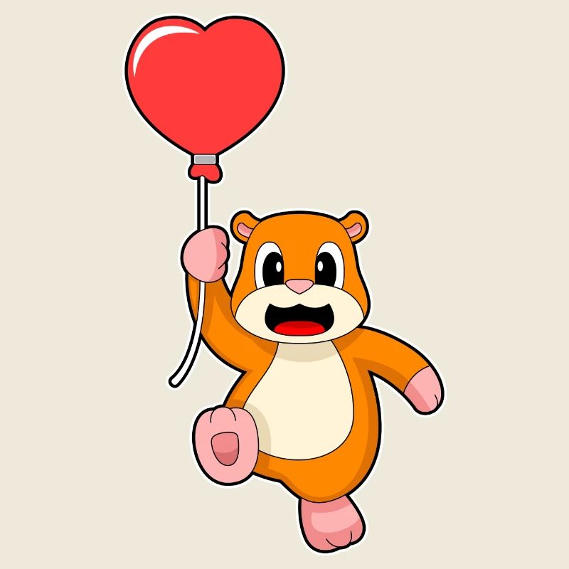 Ballon Hamster