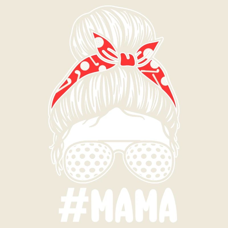 Golfspieler Mama Mutter Golf