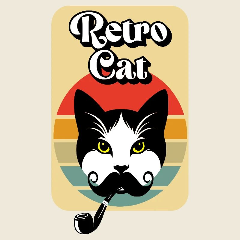 Retro-Katze