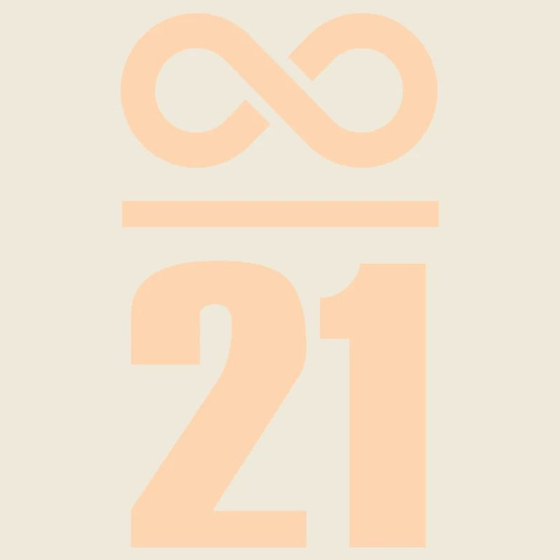 Infinite by 21 million Bitcoin Infinity