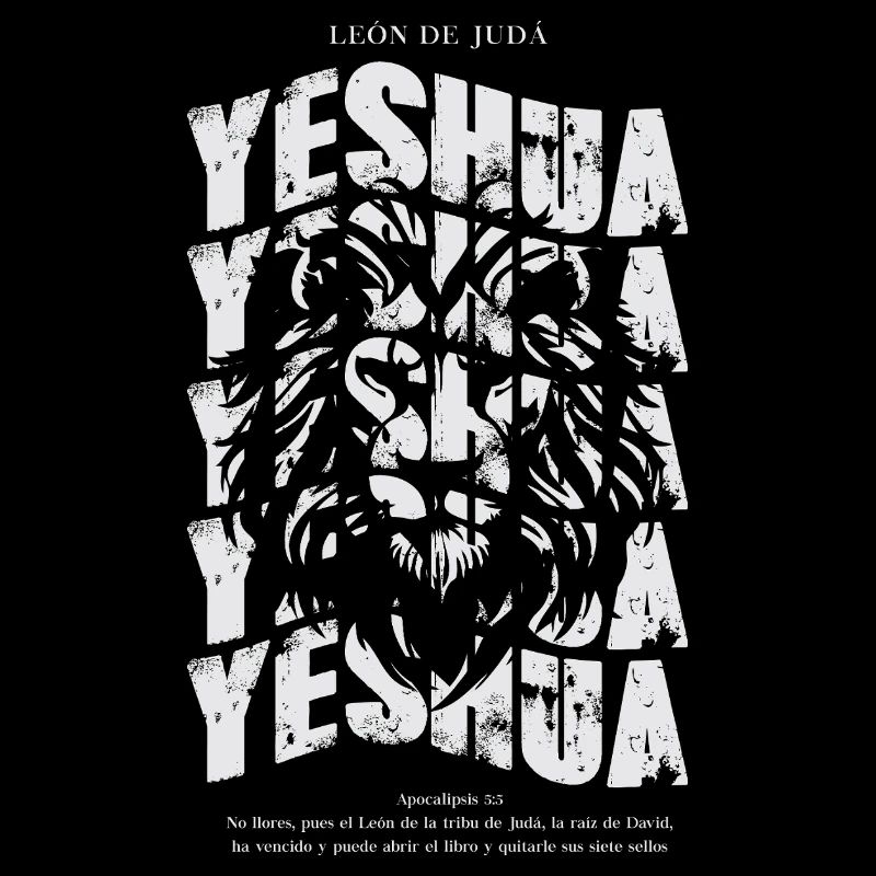Lion de Juda Style abstrait