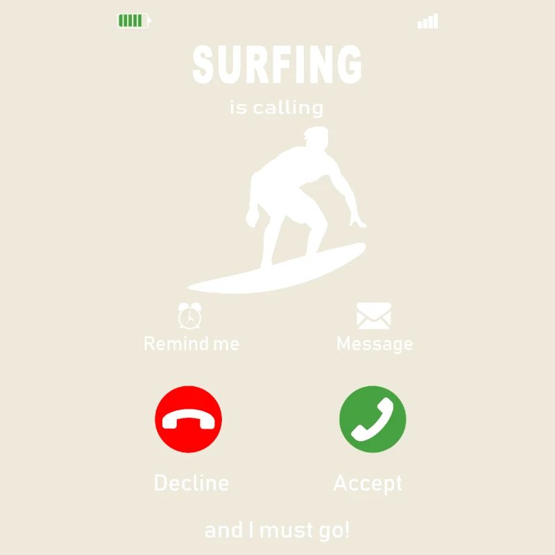 surfing is calling