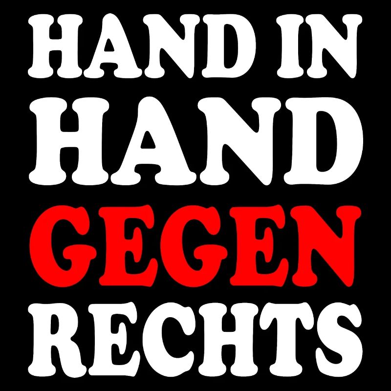 Hand in hand gegen rechts