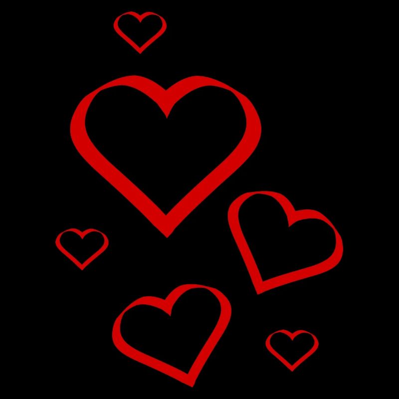 rotes Herz rot Herzen rot Herz