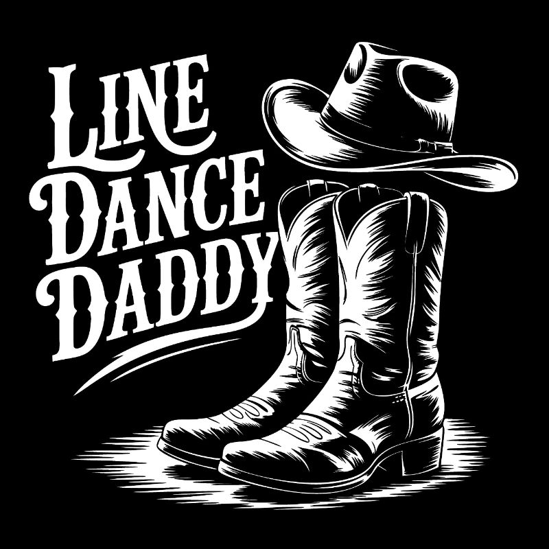 Line Dance Dad My Daddy Dances Line Dance
