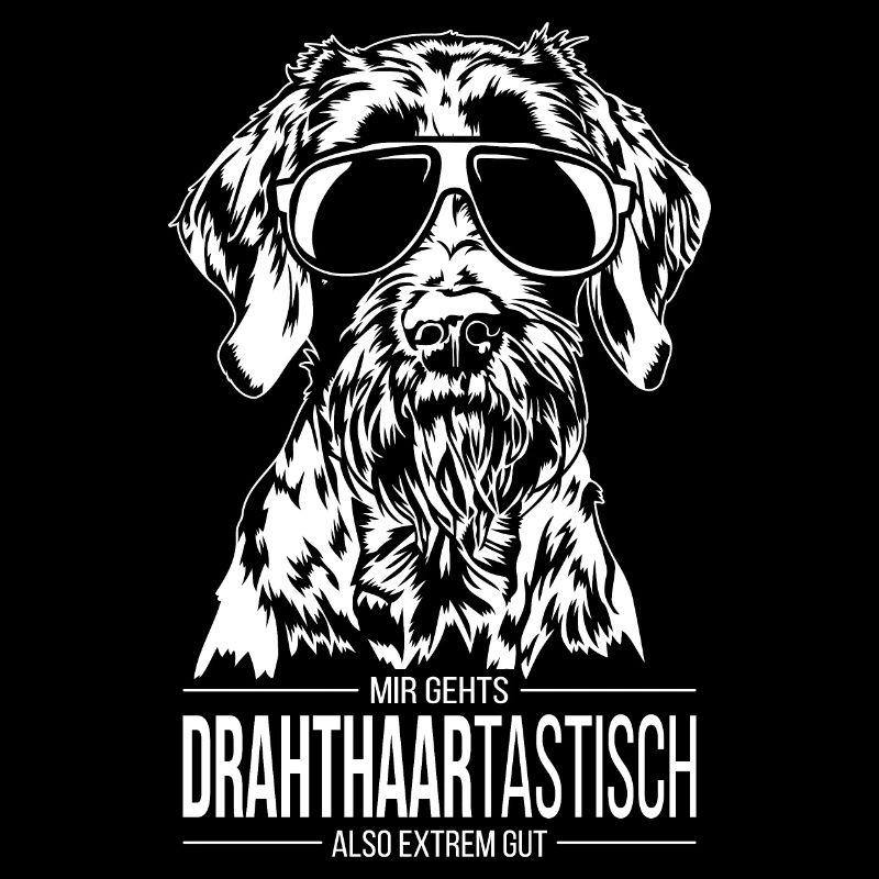 DRAHTHAARTASTISCH Deutsch Drahthaar Hunde Wilsigns