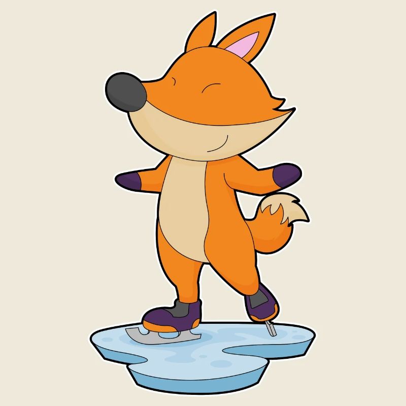 Fox patins à glace