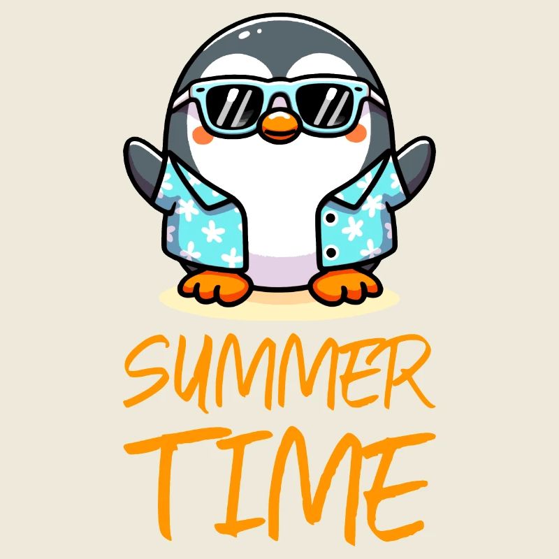 Penguin Summer Time