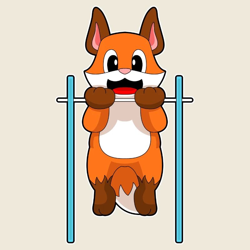 Fox Bodybuilder Pull-ups Bodybuilding