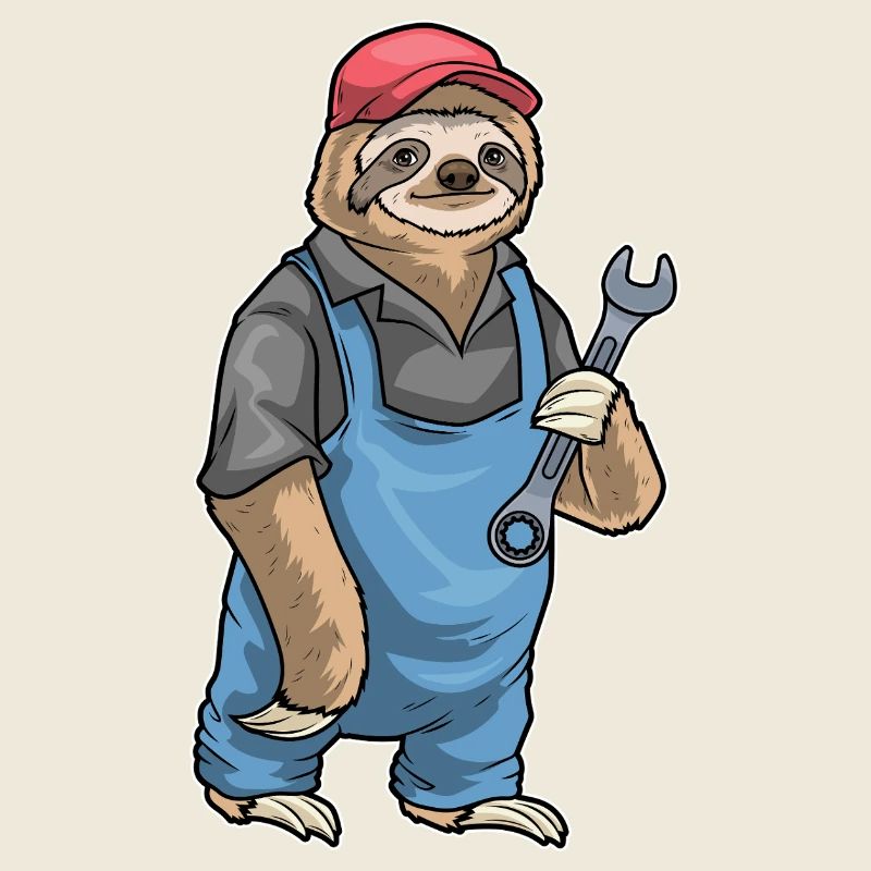 Sloth Mechanic Wrench