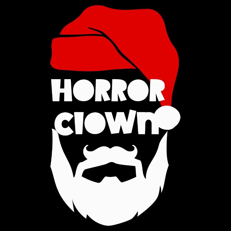 Horror Clown Santa