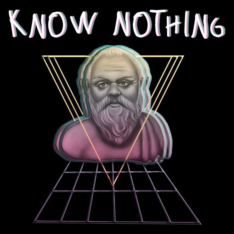 Know Nothing Socrates Vaporwave