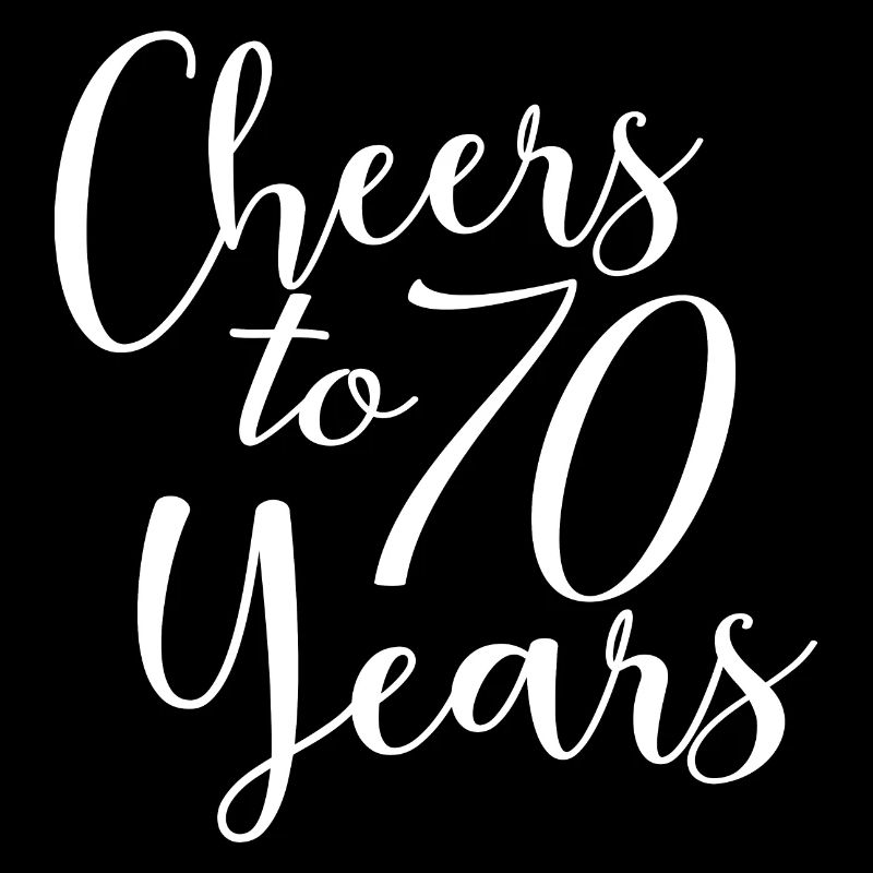 Vive le 70e anniversaire des 70 ans