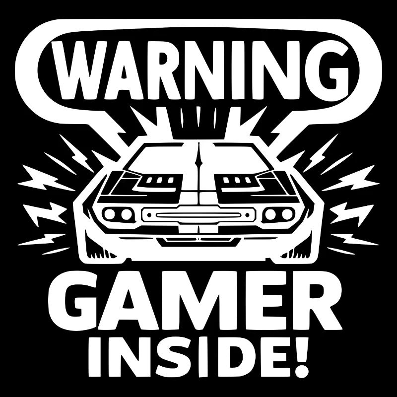 Warning Gamer Inside
