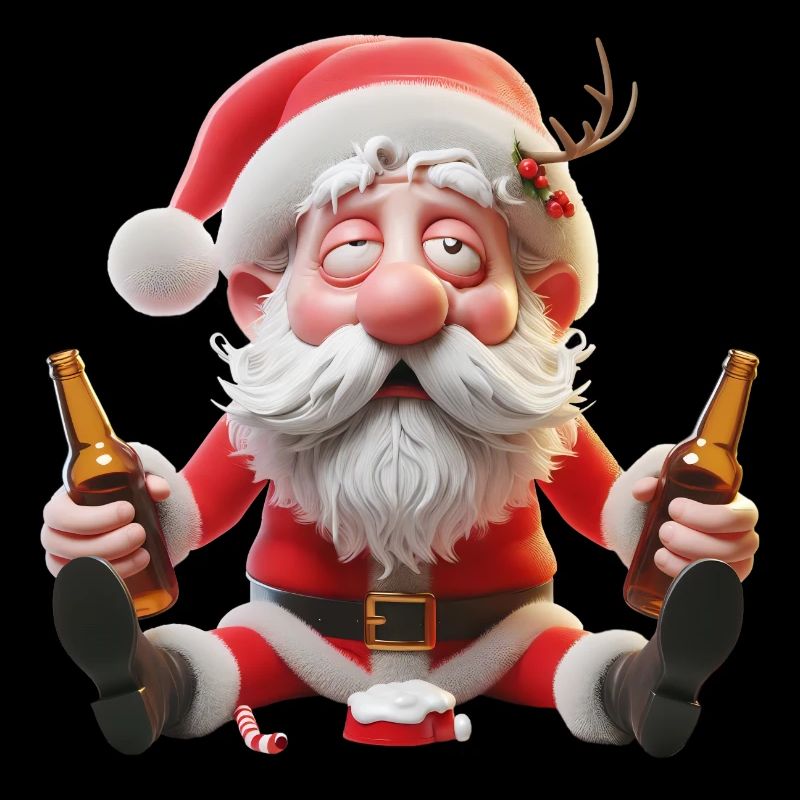 Betrunkener Weihnachtsmann 1