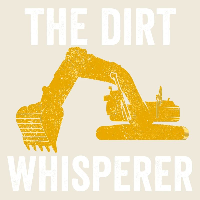 Excavator Construction Worker