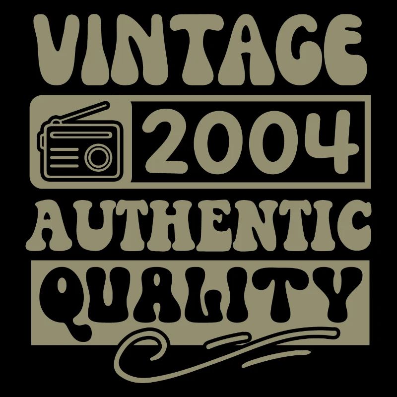 Authentic 2004 Vintage 2004 - Vintage 2004 Retro