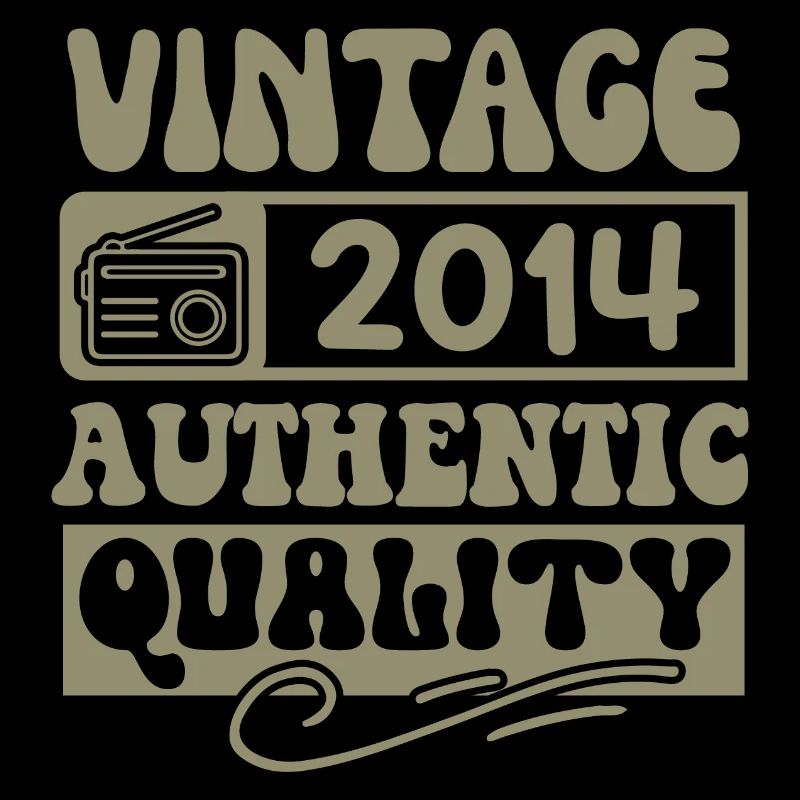 Authentic 2014 Vintage 2014 - Vintage 2014 Retro