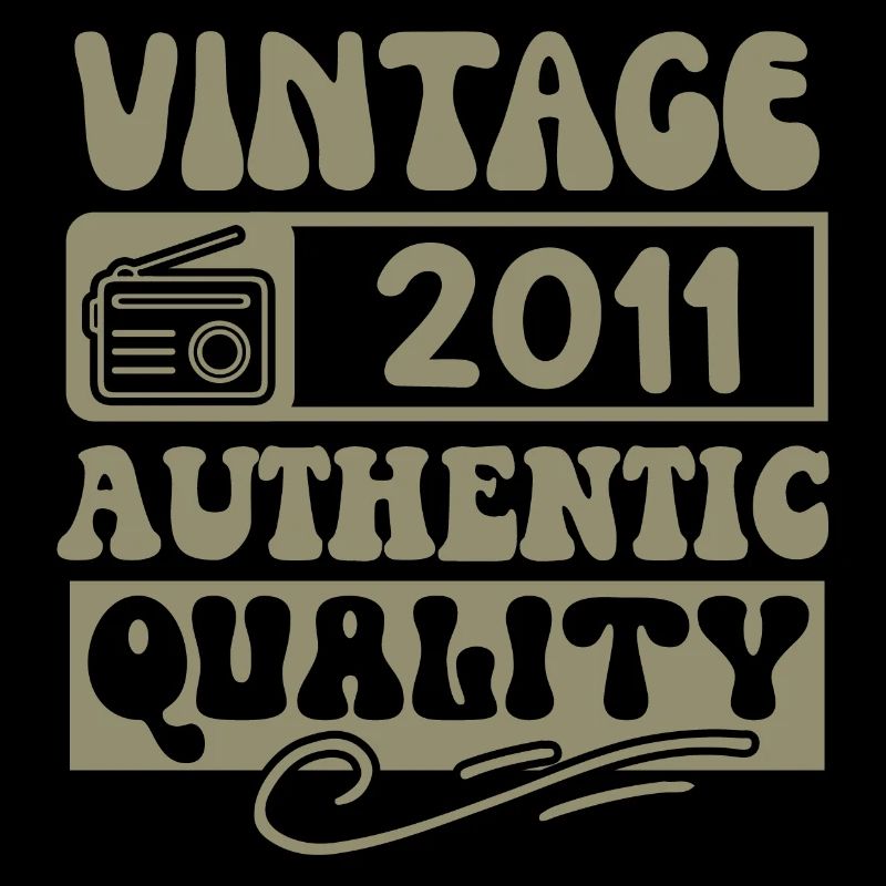 Authentic 2011 Vintage 2011 - Vintage 2011 Retro