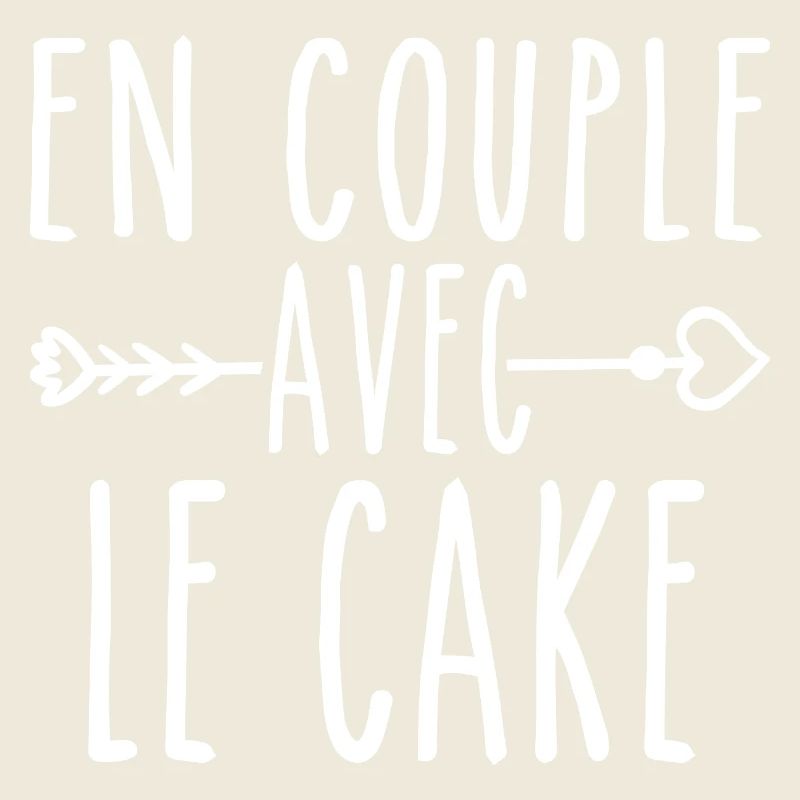 En Couple avec Cake, cadeau Fans de Cake
