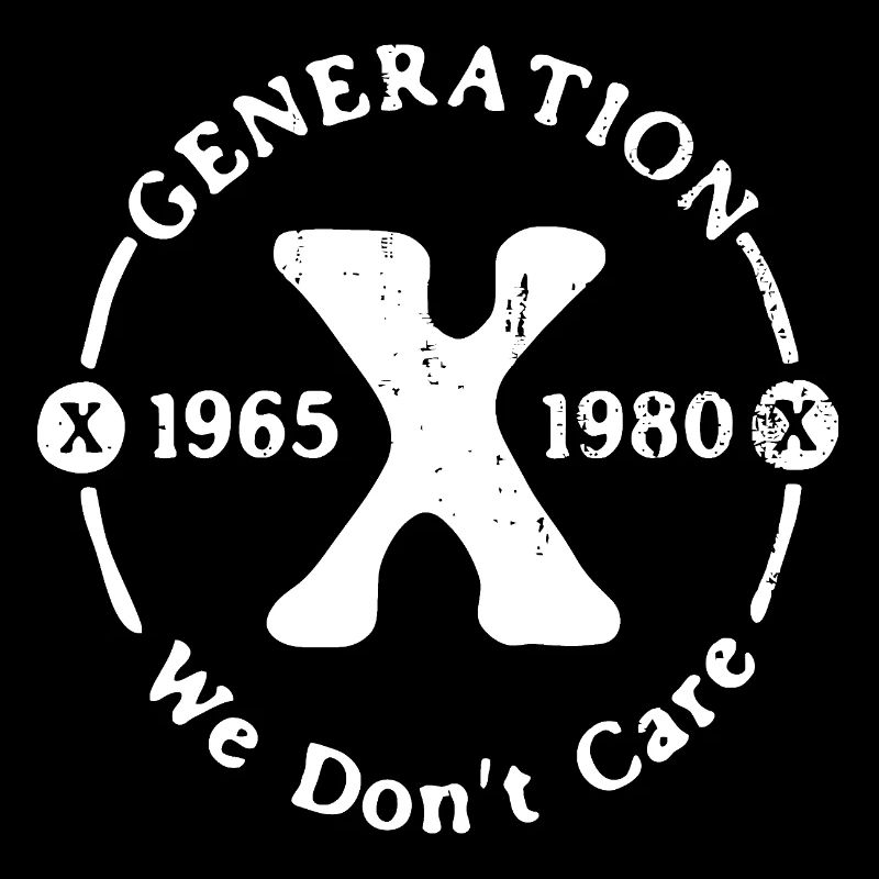 Generation X Stay Strong Positive Quote Cute 80s