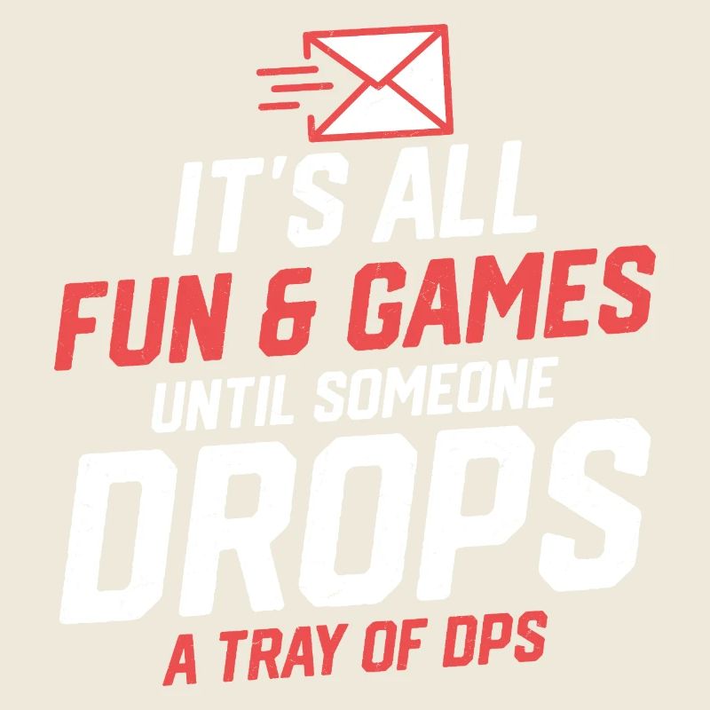 It's All Fun & Games Mail Postal Worker