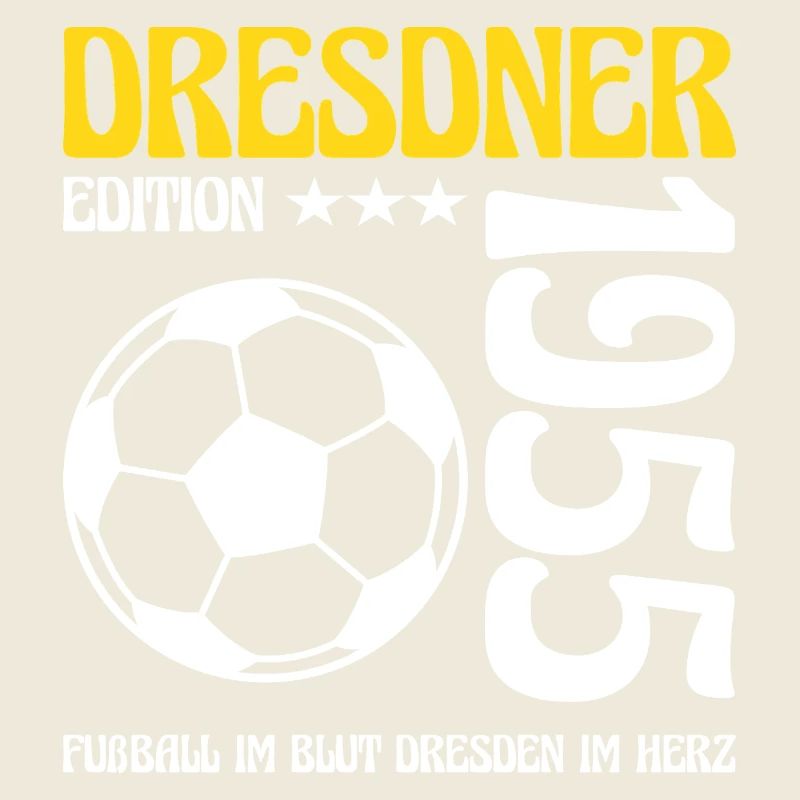Dresde anniversaire 1955 Football cadeau